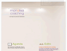 Tablet Screenshot of mona-lisa-coaching.com